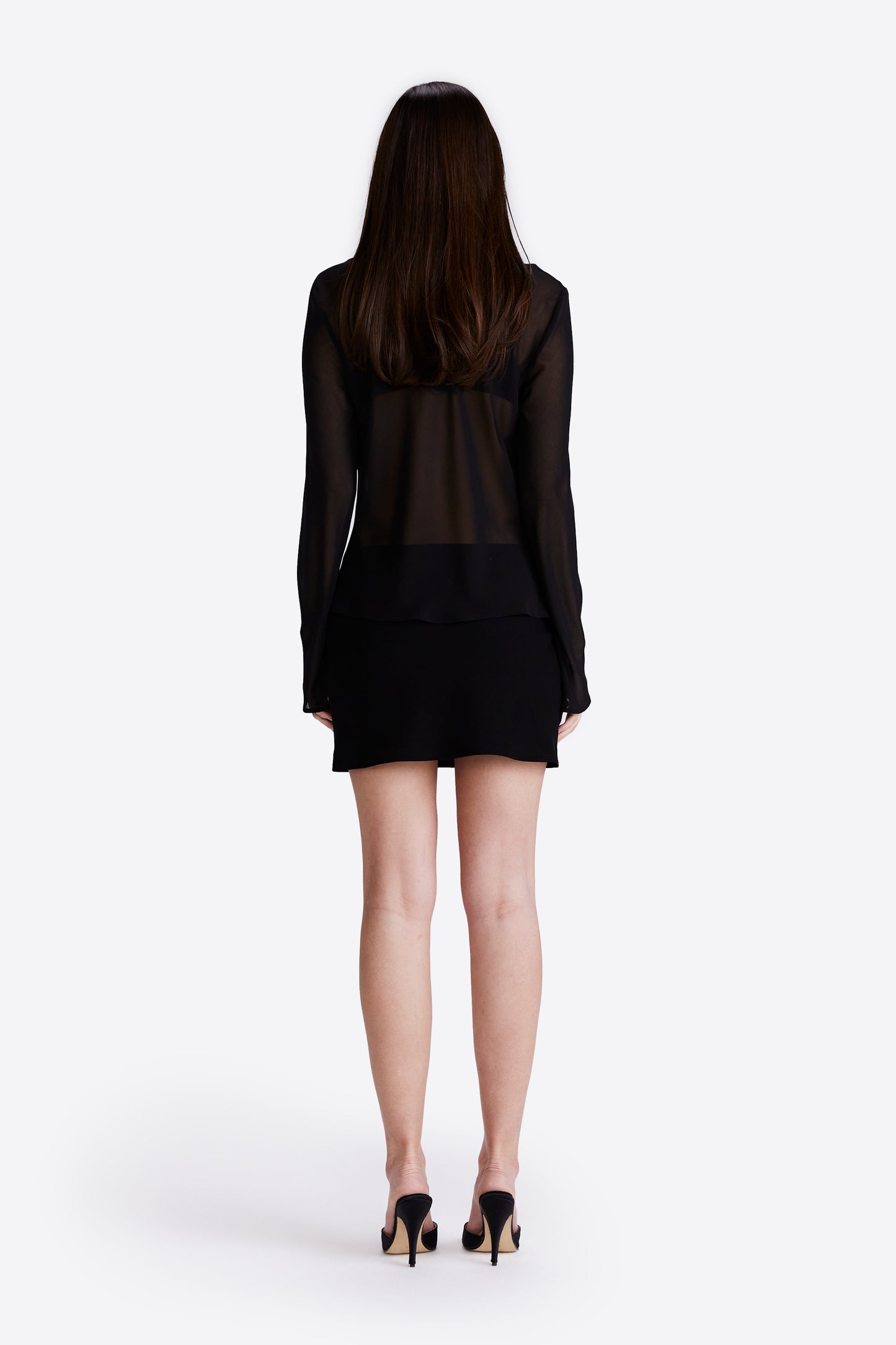 Saffron Top - Black