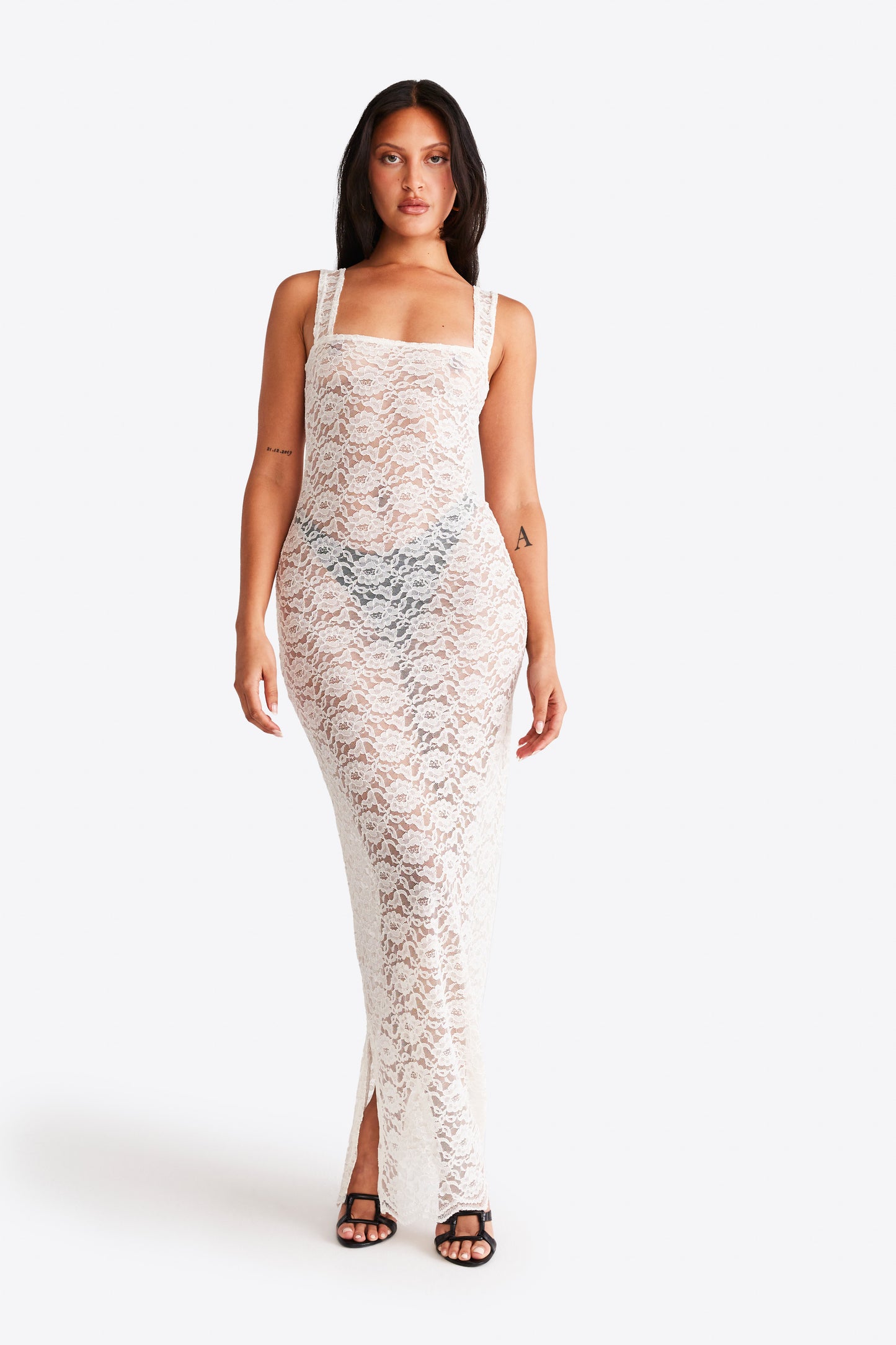 Roya Dress - Ivory