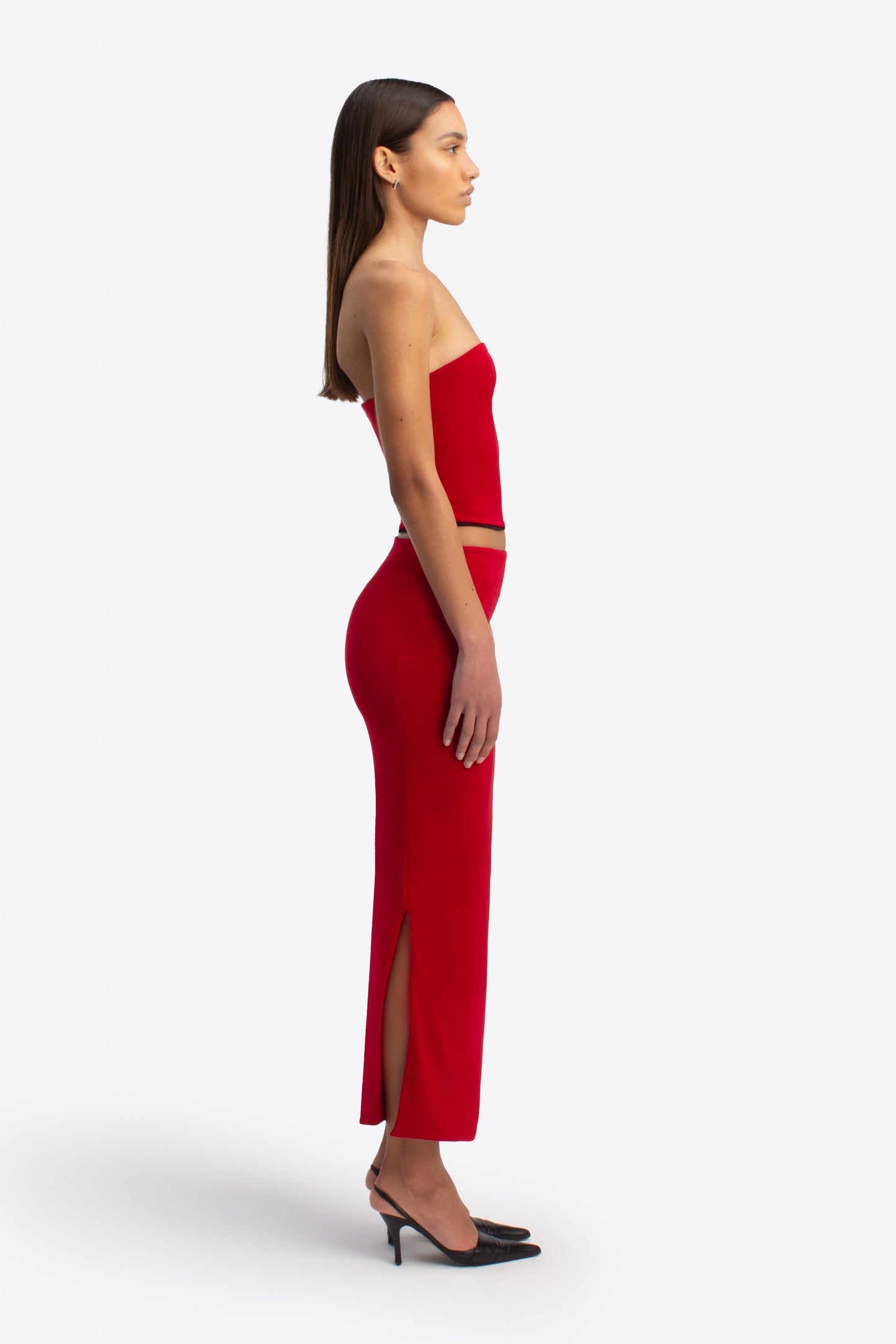 Nova Top - Black and Ruby