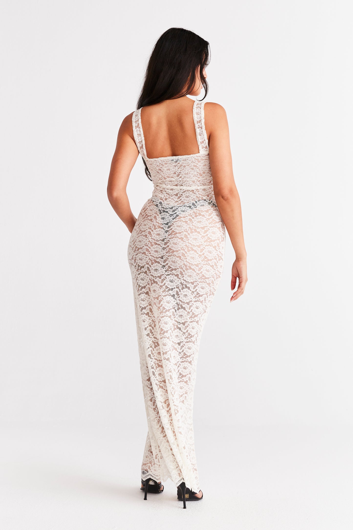Roya Dress - Ivory