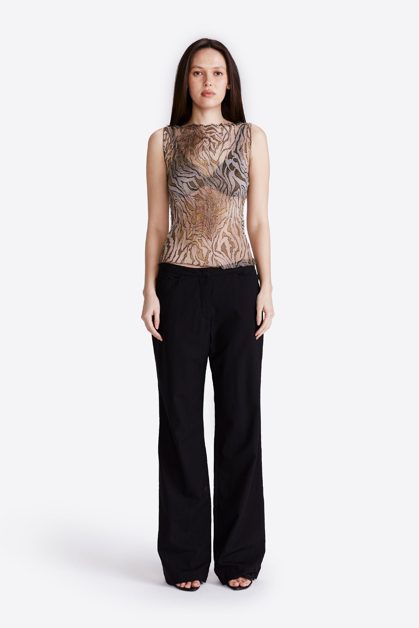 Moya Top - Tiger Silk
