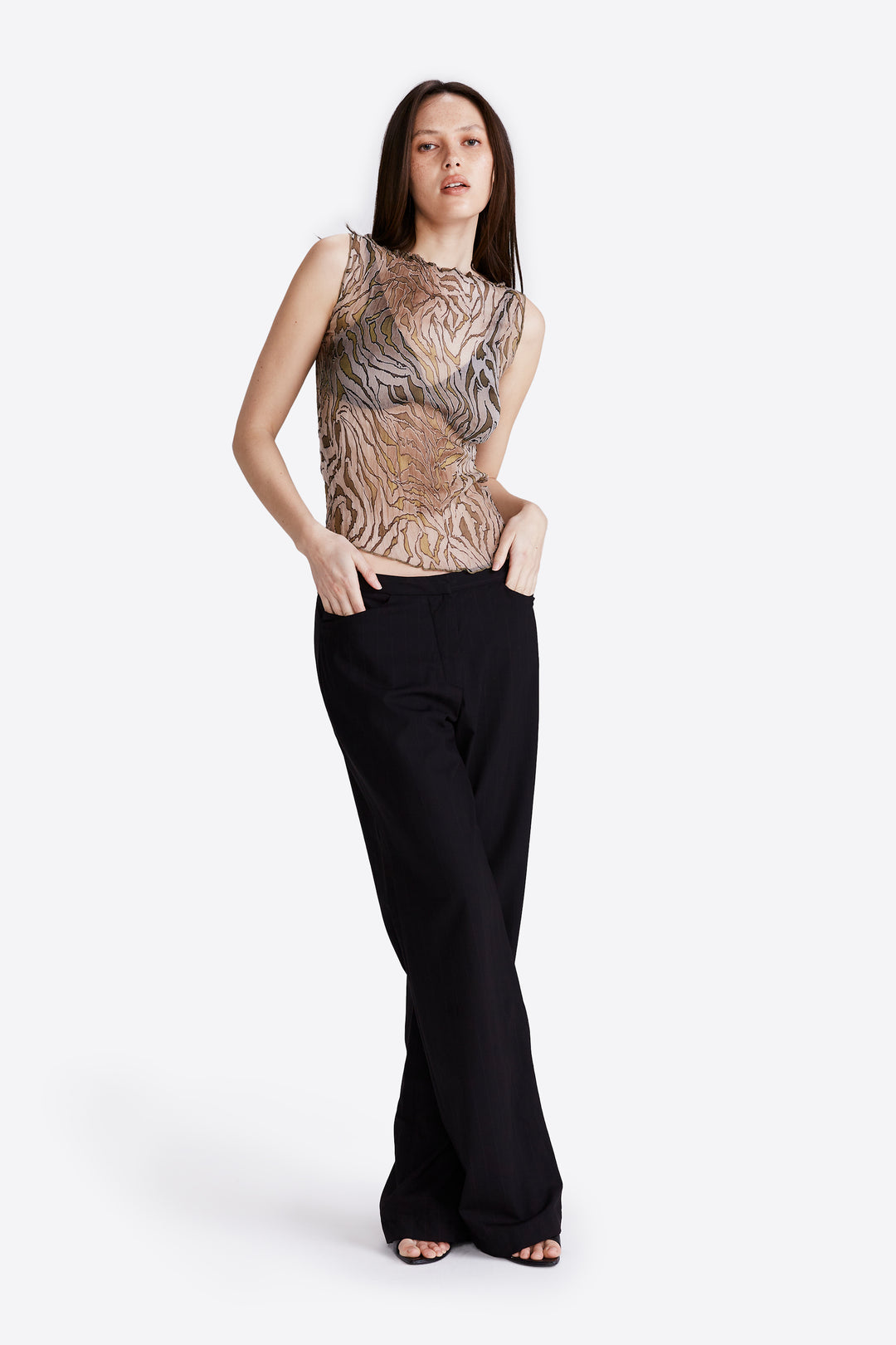 Moya Top - Tiger Silk