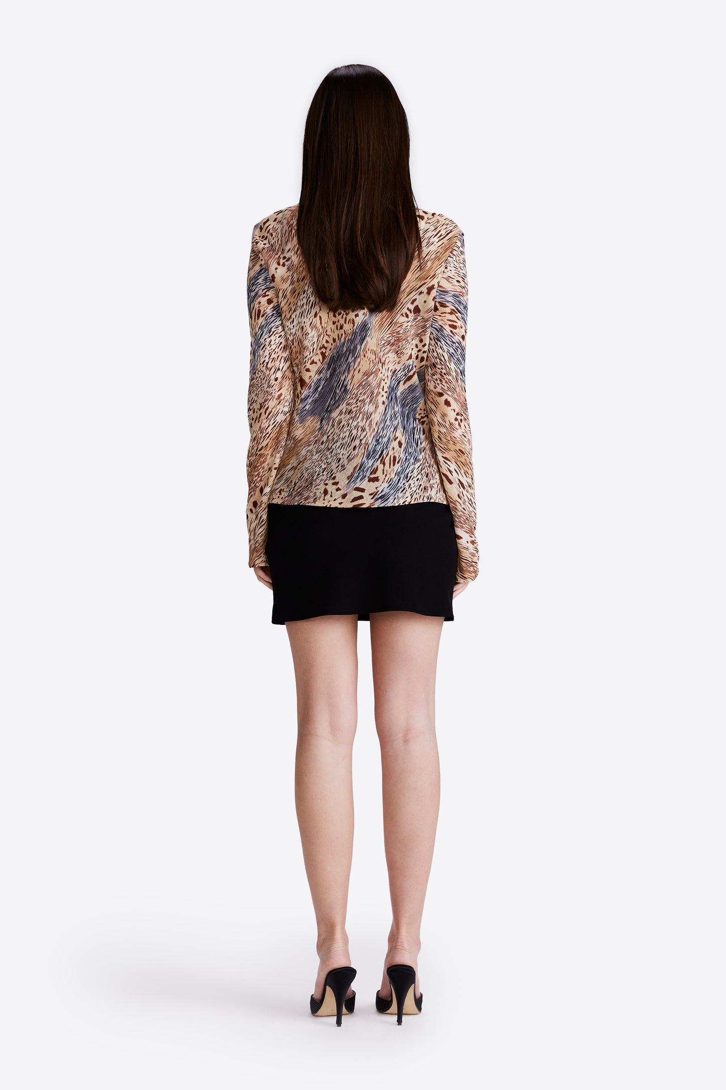 Saffron Top - Leopard