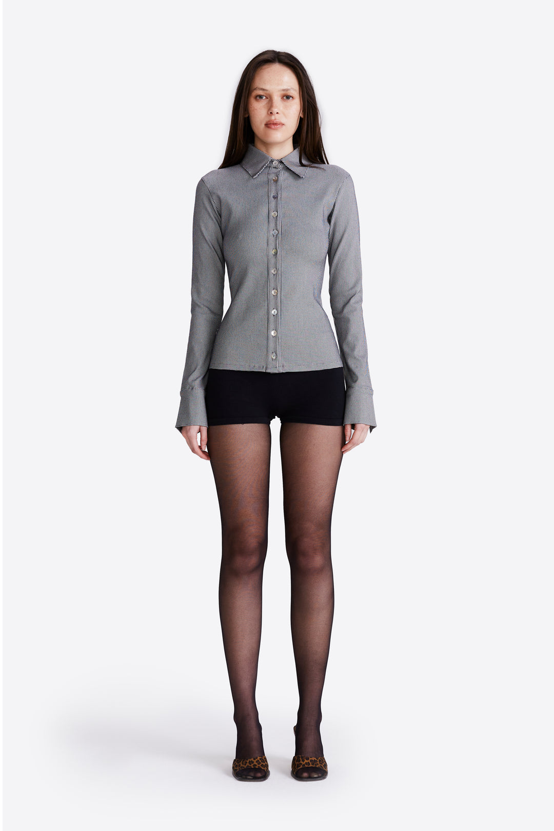 Sienna Shirt - Puppytooth