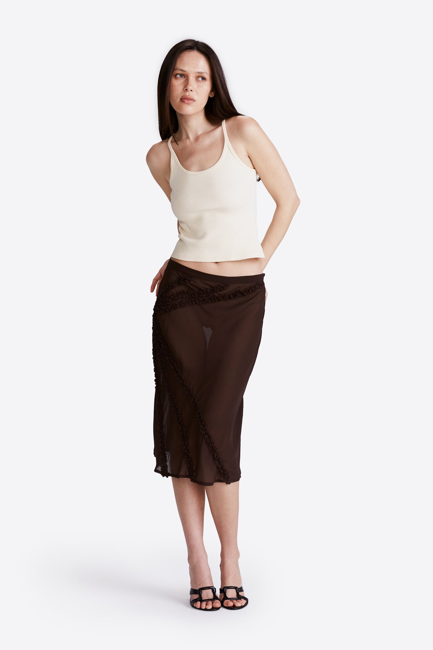 Willow Skirt - Brunette