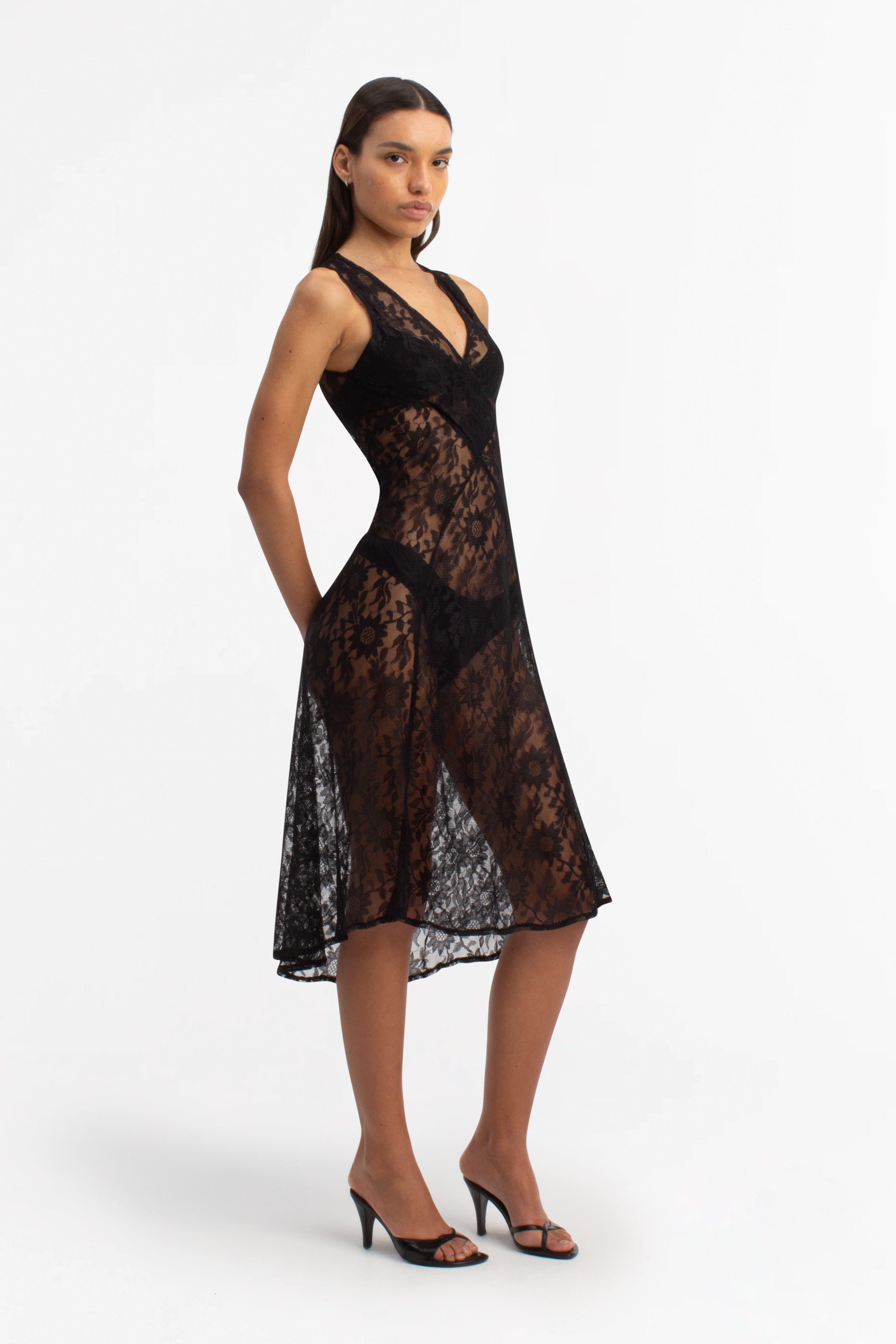 Cyra Boho Midi Dress