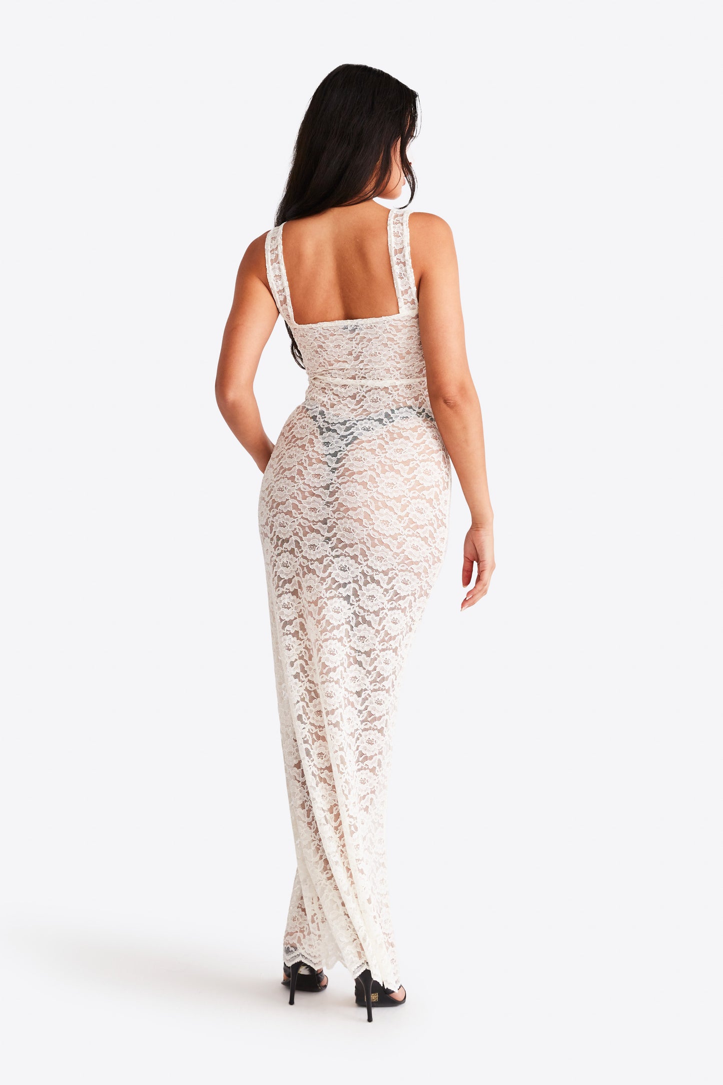 Roya Dress - Ivory