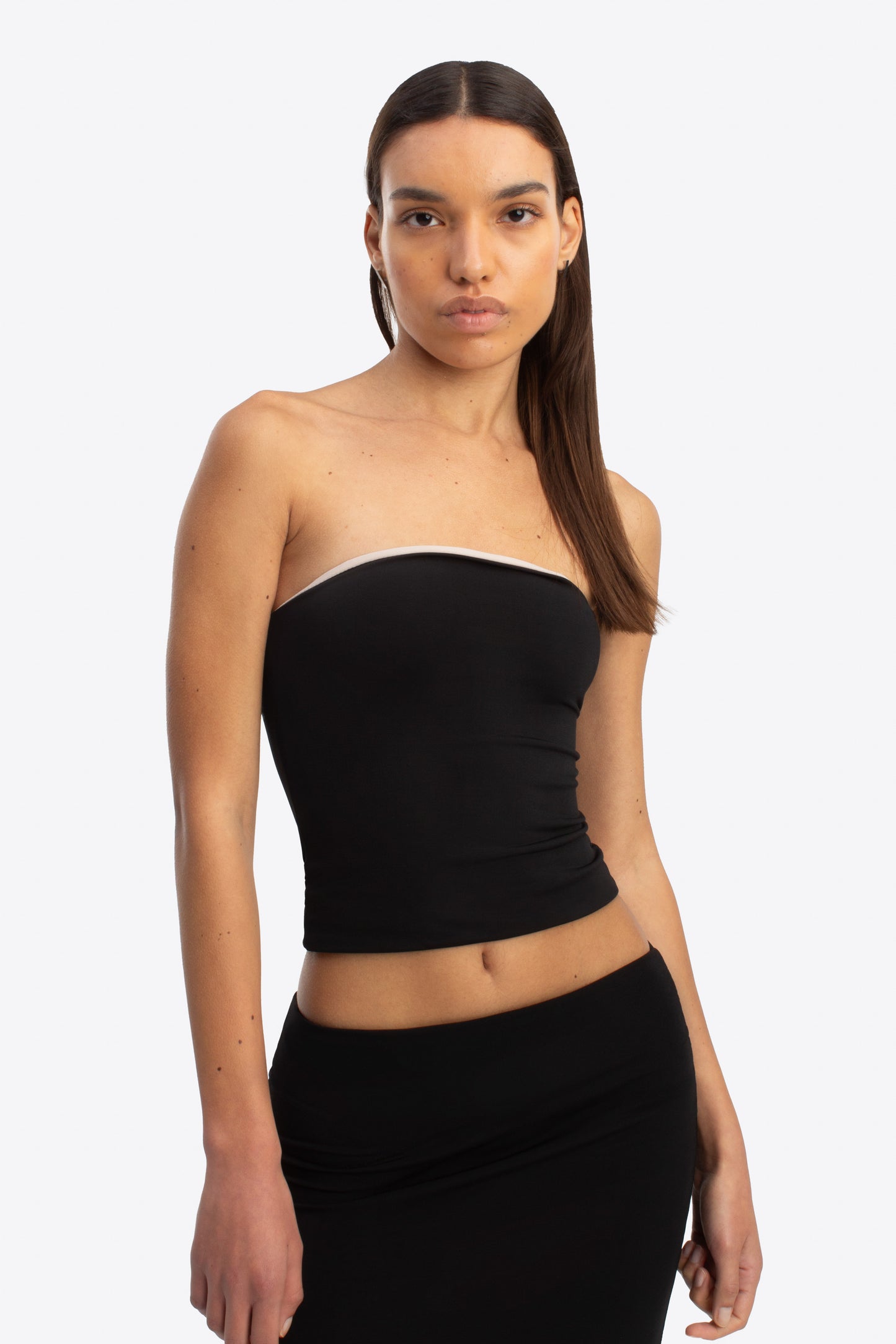 Nova Top - Black and Stone
