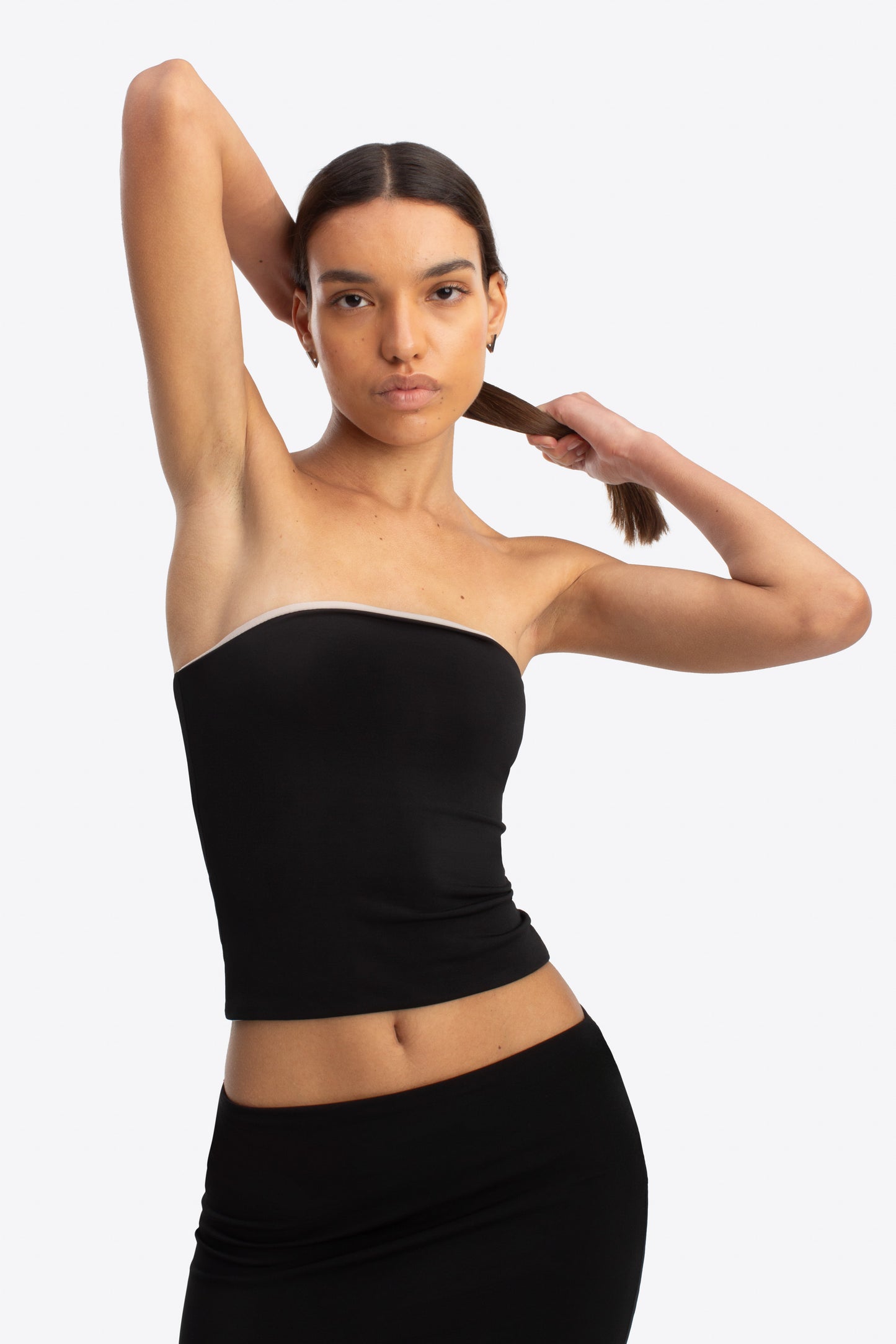 Nova Top - Black and Stone