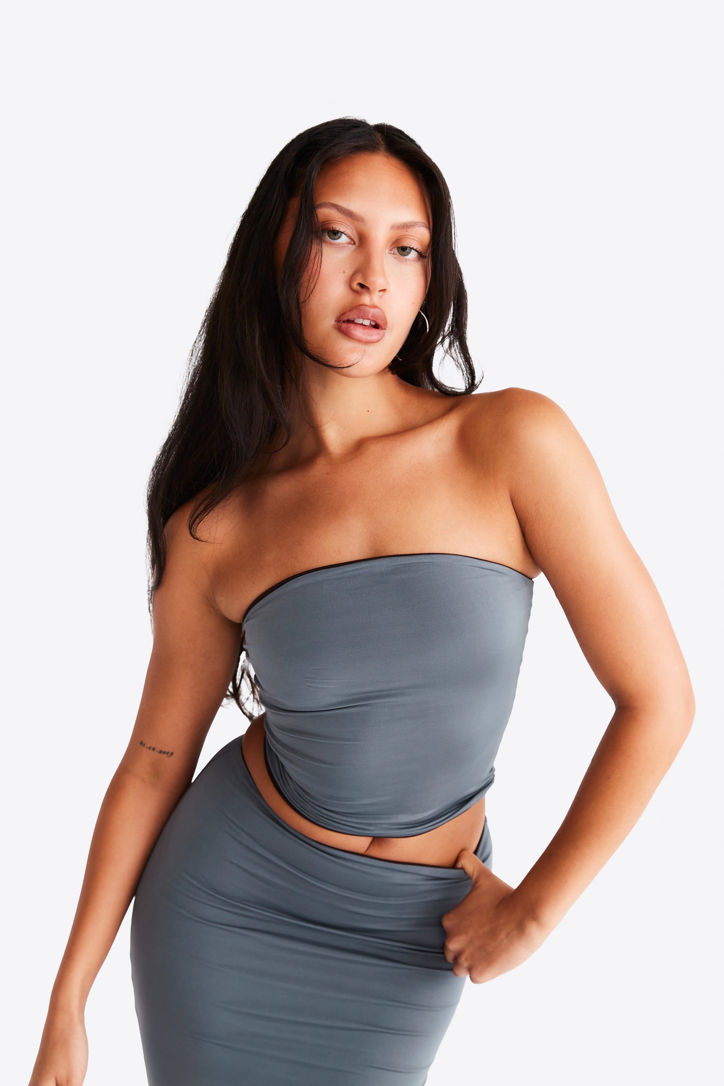 Nova Top - Brown and Slate