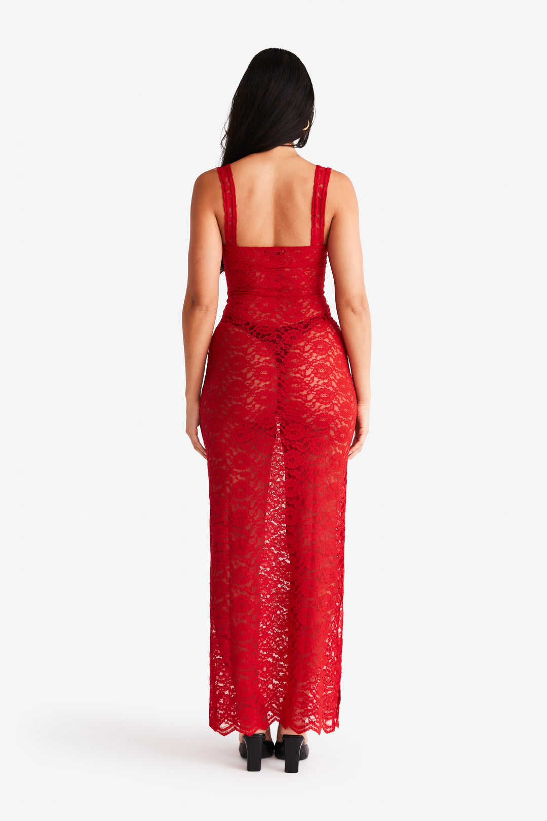 Roya Dress - Scarlet Red