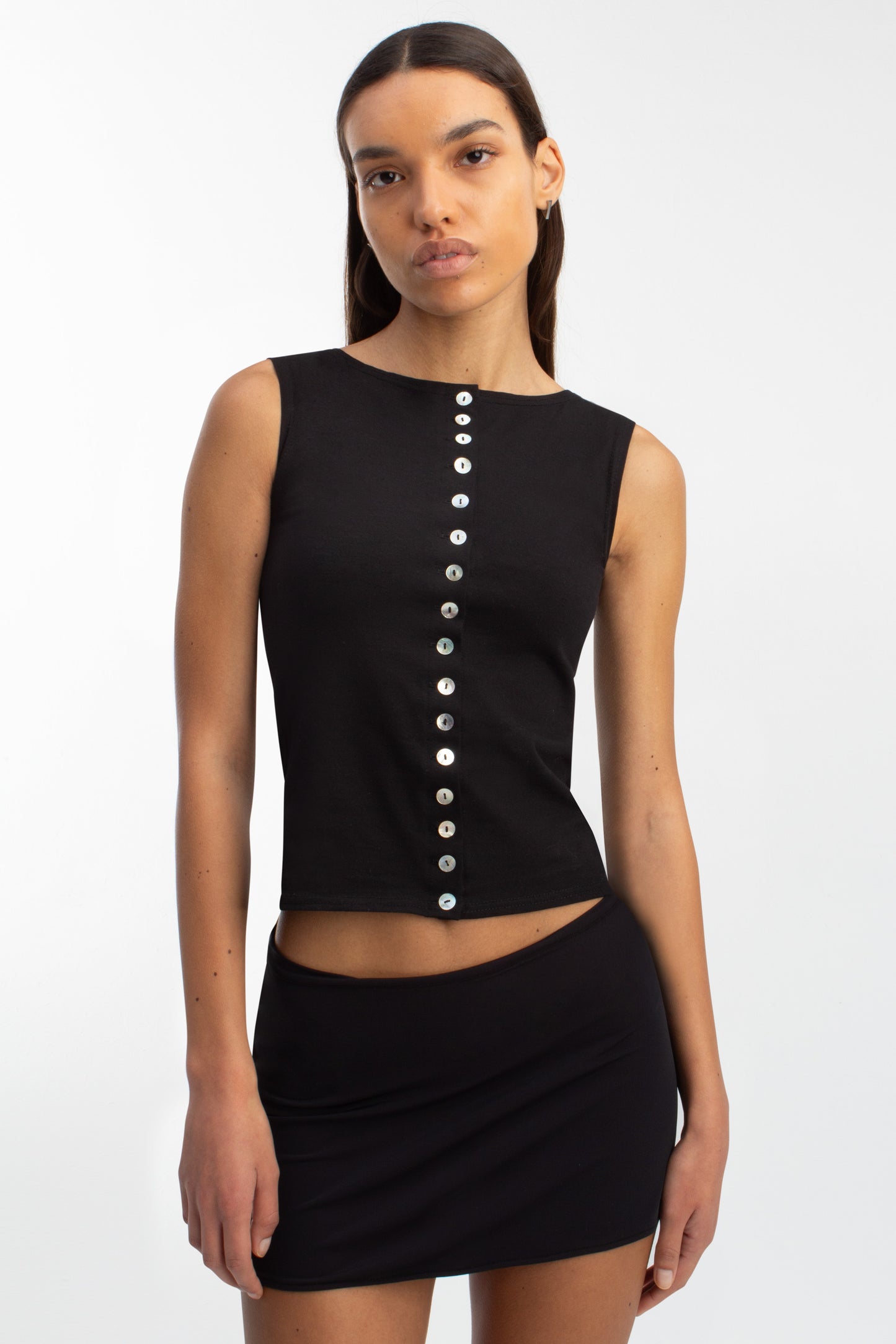 Sadaf Top - Black