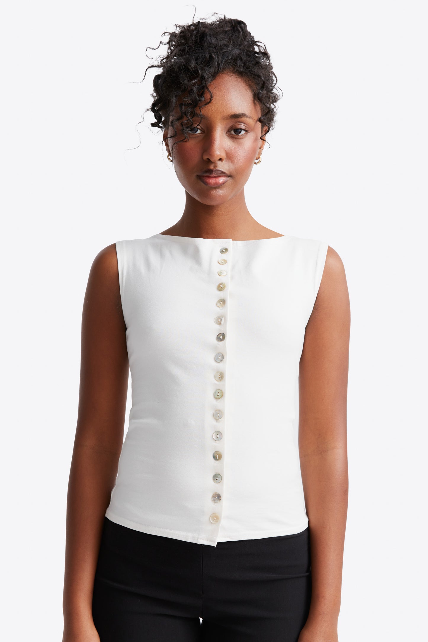 Sadaf Top - Nougat