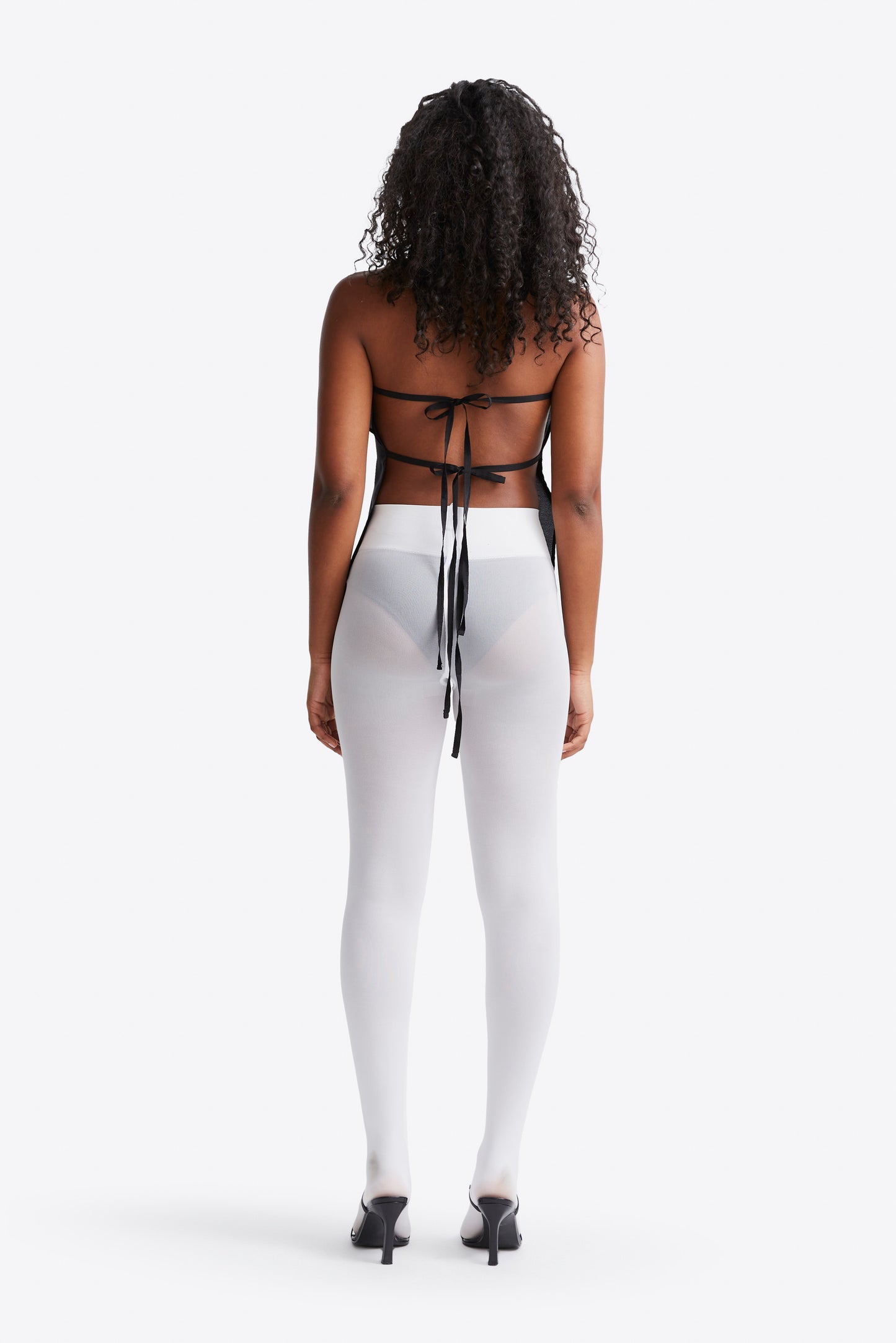 Skye Top - Black Silk
