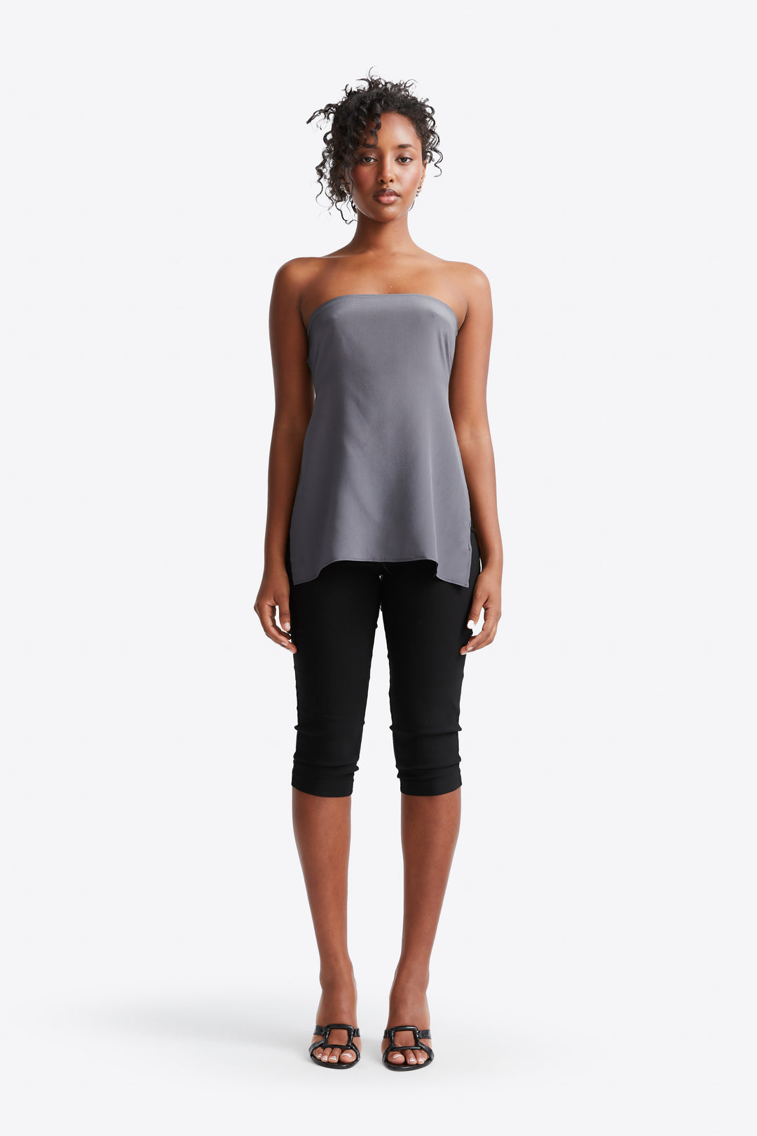 Skye Top - Storm Silk