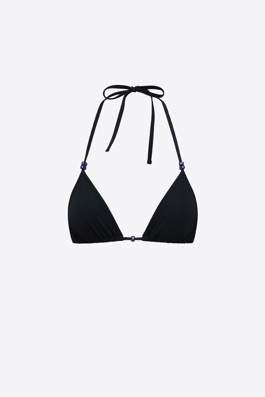 Evil Eye Bikini Top - Black Triangle