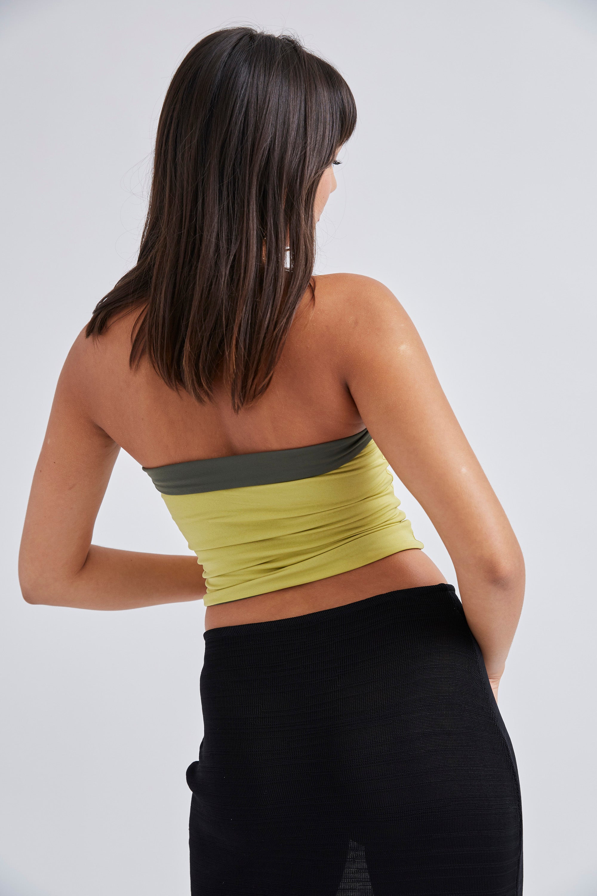 Lime green deals tube top
